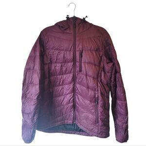 Oakley Women's Maroon Down Puffer Jacket Size XL